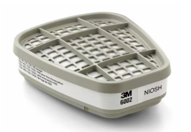Cartucho Gas Ácido 6002, Protección Respiratoria-3M
