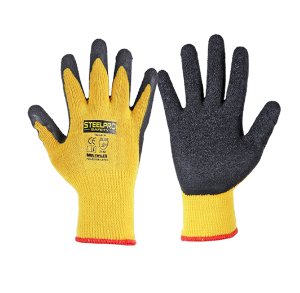 Guante Multiflex látex-SteelPro