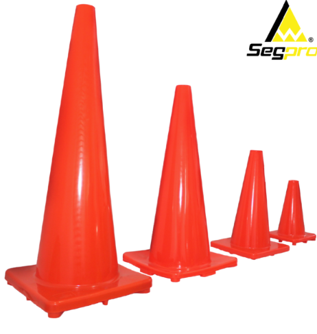 Cono De Pvc Naranja de 36 - Segpro